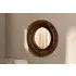 Kayia Acacia Wood Mirror - Walnut