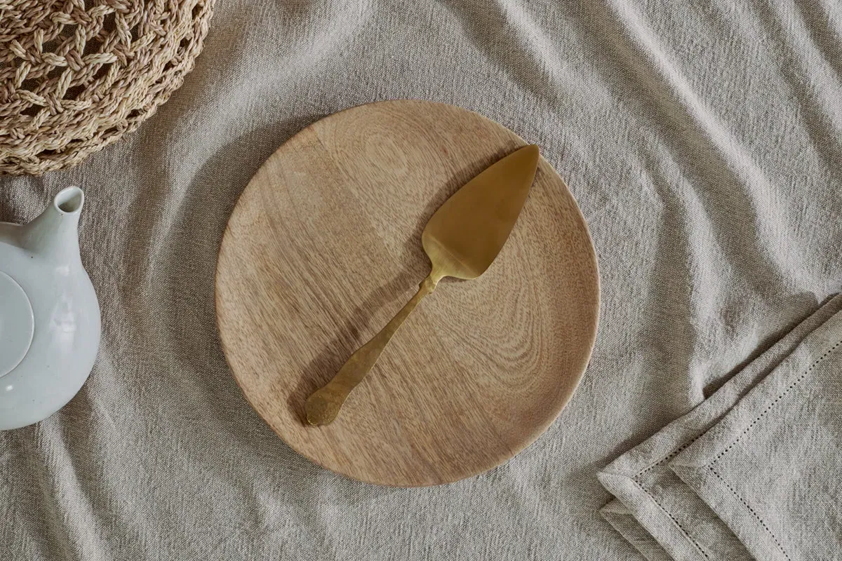 Khana Cake Slice - Brushed Gold image