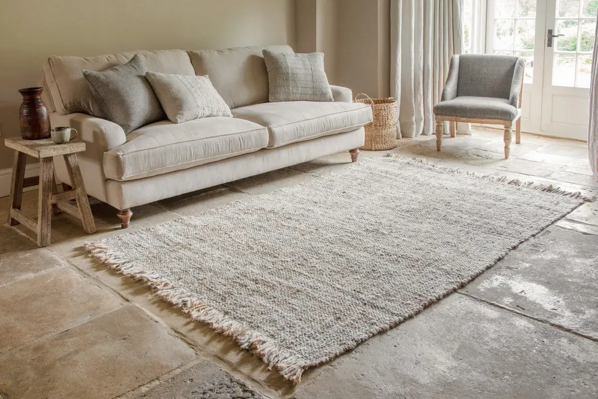 Khanna Jute & Wool Rug - Natural image