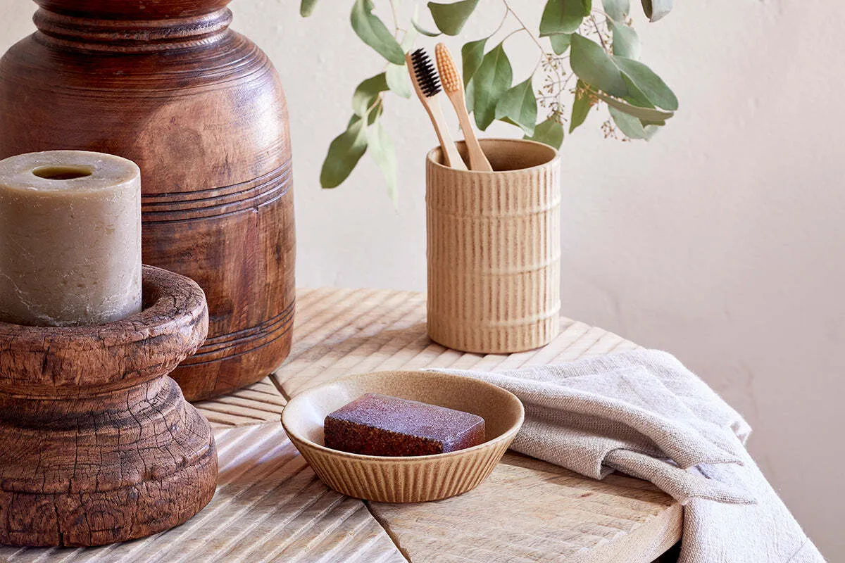 Kiani Ceramic Soap Dish - Cream product