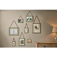 Kiko Landscape Picture Frame - Antique Brass