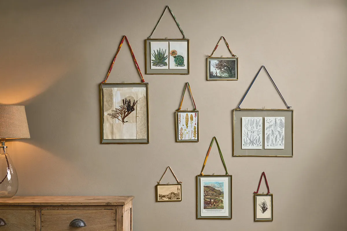 Kiko Landscape Picture Frame - Antique Brass image