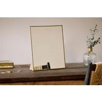 Kiko Standing Mirror - Antique Brass alternate view