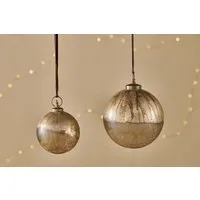 Konara Giant Bauble Small - Gold Crackle alternate view