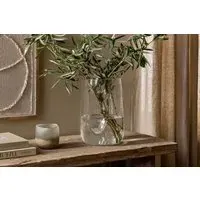 Kotri Organic Shape Vase - Clear, Recycled Glass