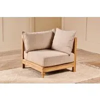 Krissa Corner Modular Sofa - Natural, Linen