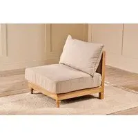 Krissa Modular Sofa Module - Natural, Linen