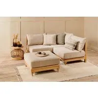 Krissa Modular Sofa Set - Natural, Linen