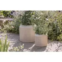Kubo Small Ceramic Planter - Cream