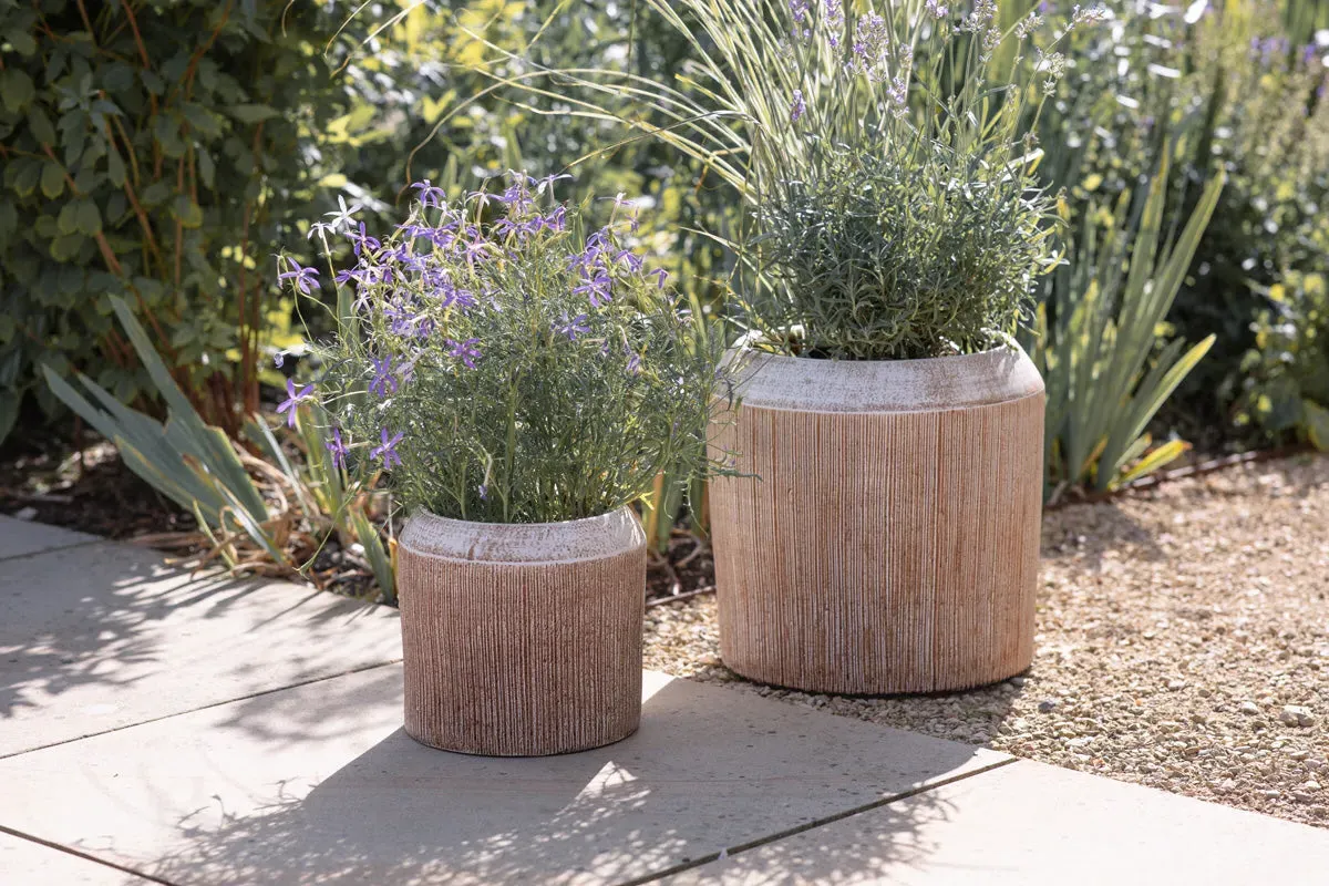 Kubo Small Ceramic Planter - Terracotta