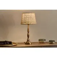 Lele Solid Table Lamp - Brass