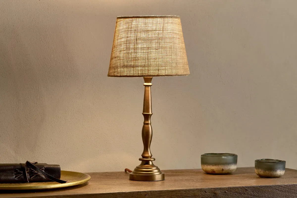 Lele Solid Table Lamp - Brass image