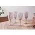 Llanera Champagne Glass Set Of 4 - Plum