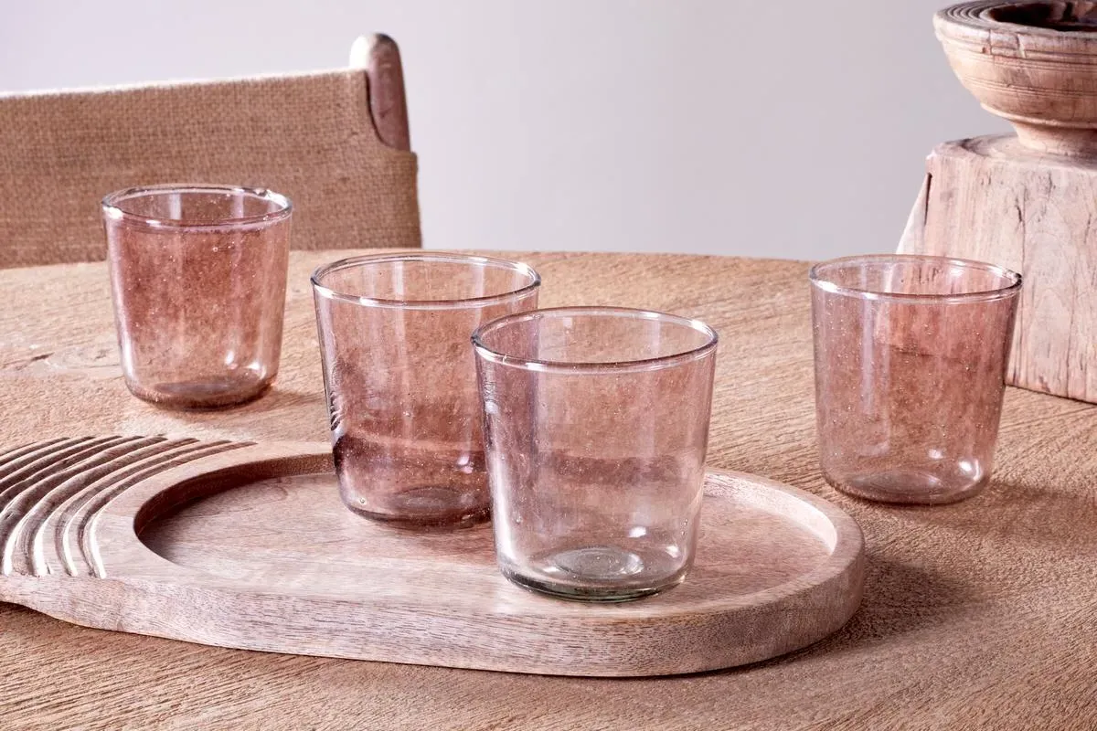 Llanera Tumbler Set Of 4 - Plum image