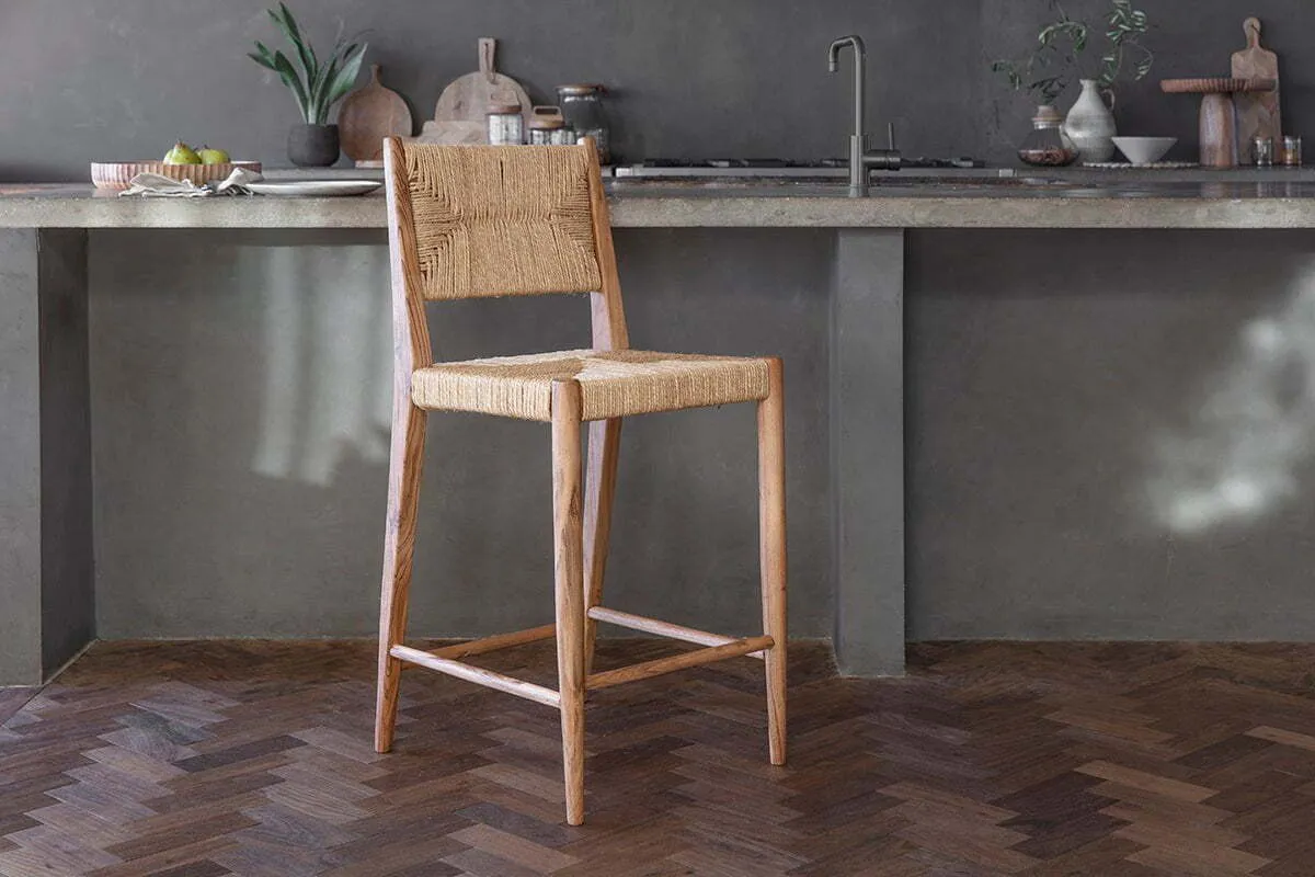 Lohanda Counter Dining Chair - Natural, Acacia product
