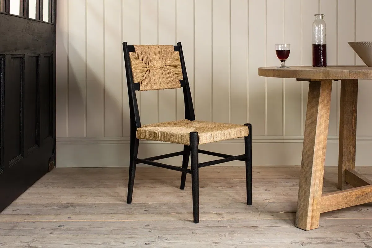 Lohanda Dining Chair - Charcoal, Acacia image