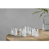 Lohara Tumbler Set Of 4 - White