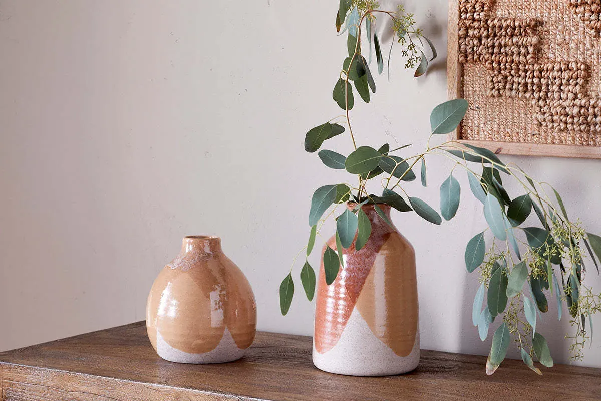 Lucia Small Ceramic Vase - Terracotta product