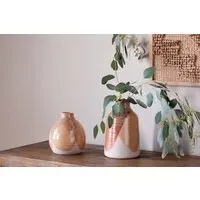 Lucia Small Ceramic Vase - Terracotta Mix