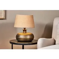 Lumbu Small Table Lamp - Antique Brass alternate view