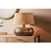 Lumbu Large Table Lamp - Antique Brass