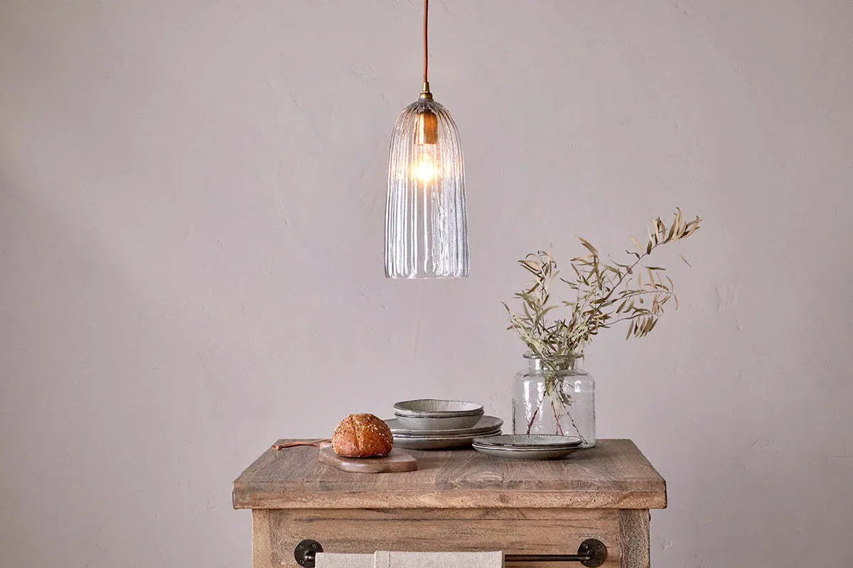 Lumina Recycled Glass Pendant Light - Clear product