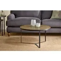 Maba Coffee Table - Antique Brass