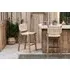 Madrisana Acacia & Rattan Bar Stool - Natural