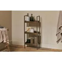 Mahi Bathroom Storage Caddy - Antique Brass alternate view