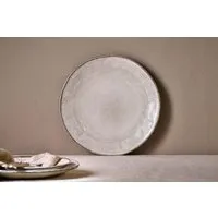 Malia Dinner Plate - Cream alternate view