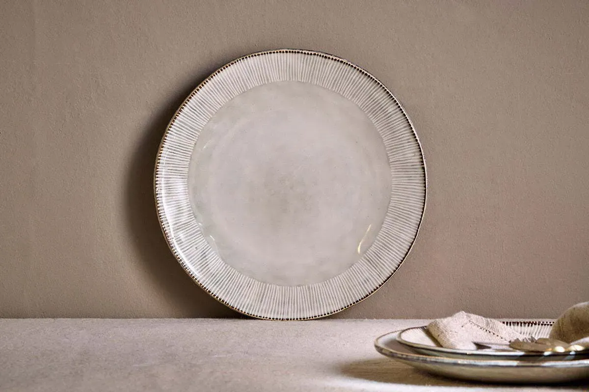 Malia Dinner Plate - Cream product