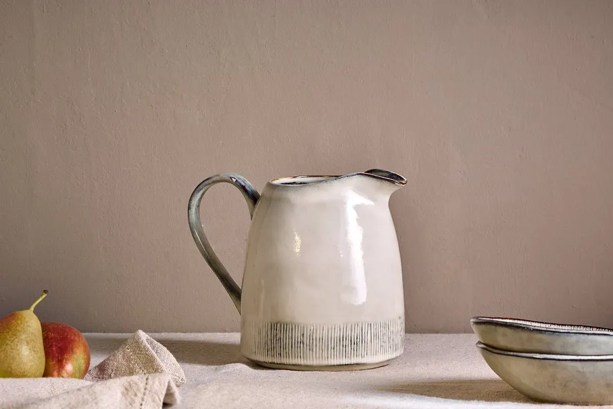 Malia Large Jug - Cream