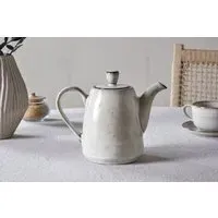 Malia Teapot - Cream