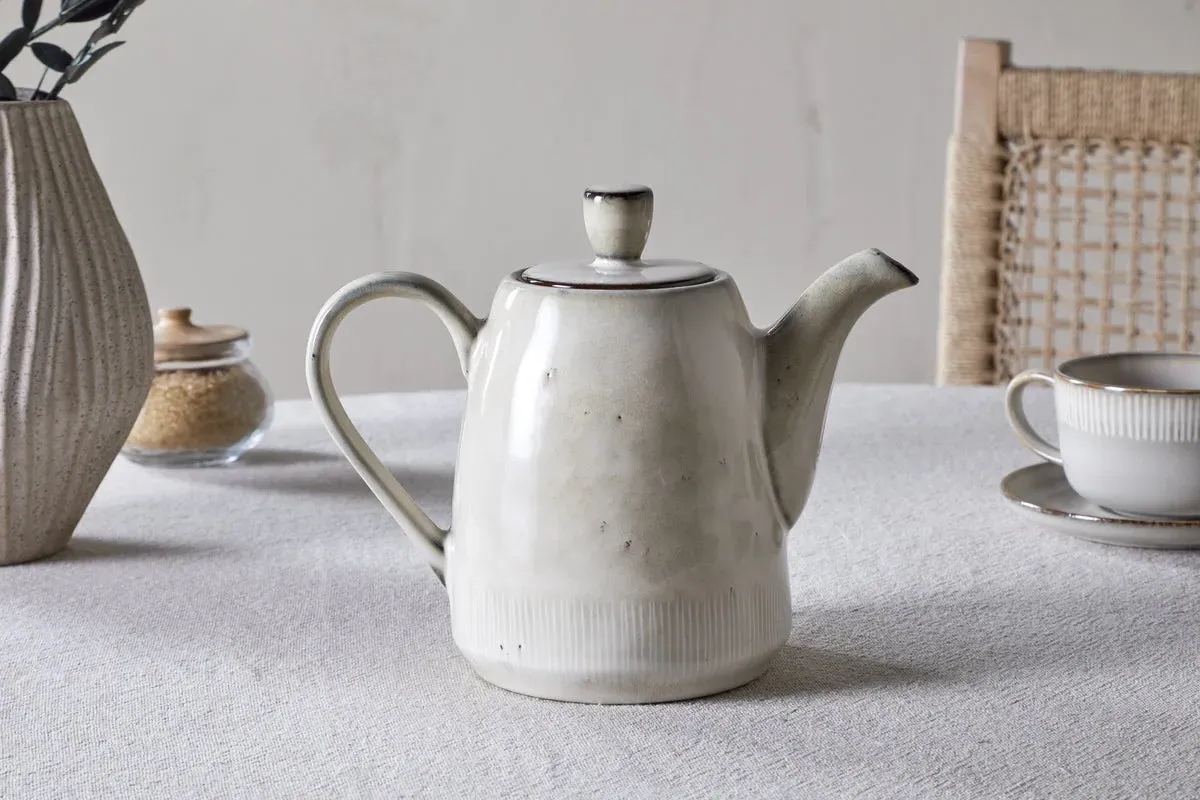 Malia Teapot - Cream image