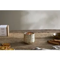Mandarin & Clove 1 Wick Scented Candle - Antique Gold