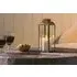 Maro Tall Brass Lantern - Antique Brass