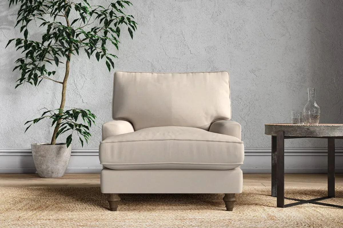 Marri Armchair - Natural, Recycled Cotton