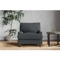 Marri Armchair - Thunder, Recycled Cotton