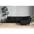Marri Grand Corner Sofa - Charcoal, Linen