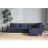 Marri Grand Corner Sofa - Navy, Recycled Cotton