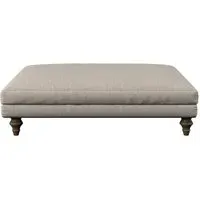 Marri Grand Dining Footstool - Natural, Linen