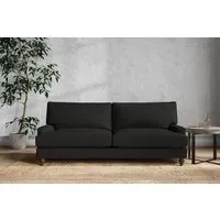 Marri Grand Sofa - Charcoal, Linen