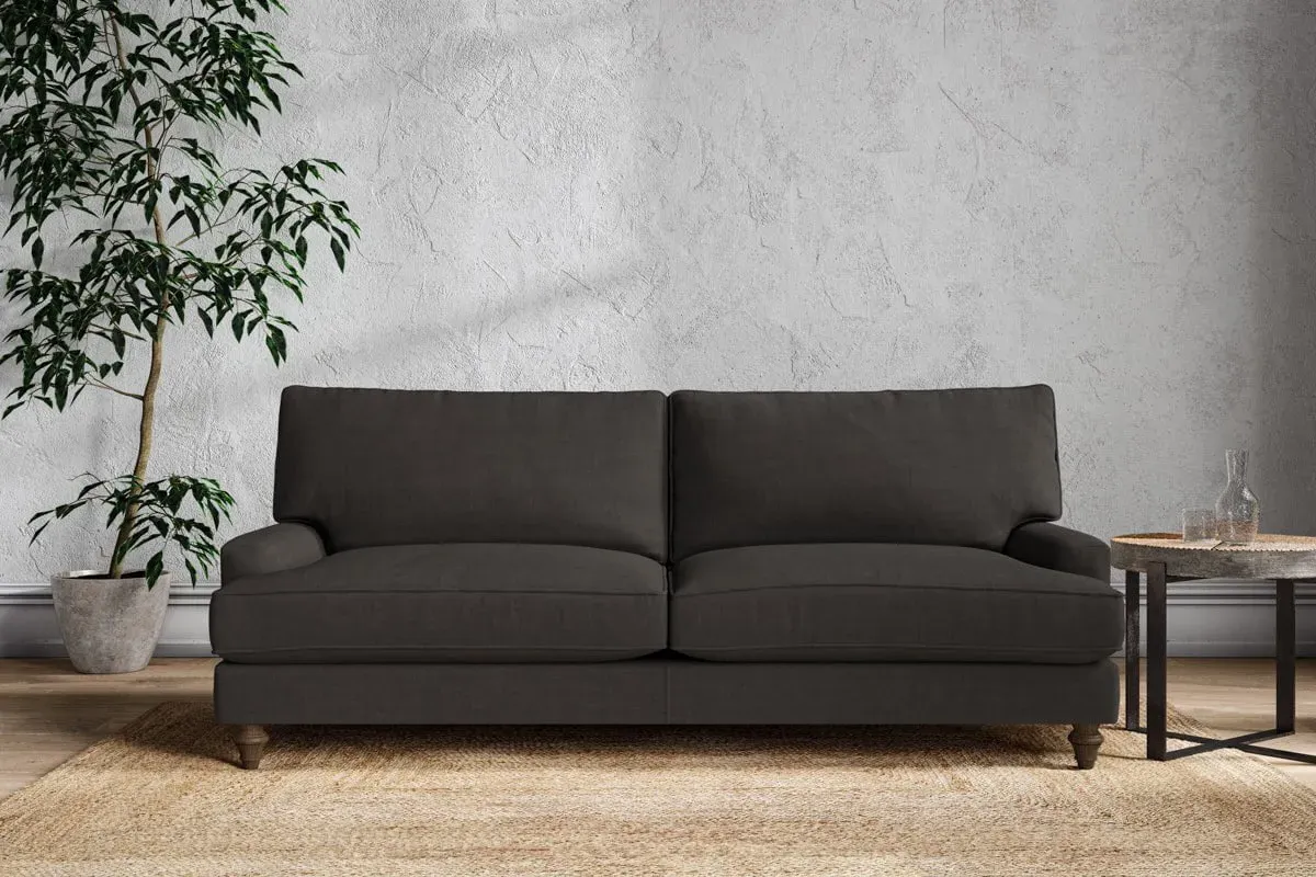 Marri Grand Sofa - Espresso, Linen
