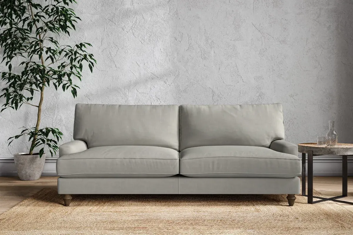 Marri Grand Sofa - Smoke, Linen