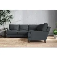 Marri Large Corner Sofa - Thunder, Recycled Cotton