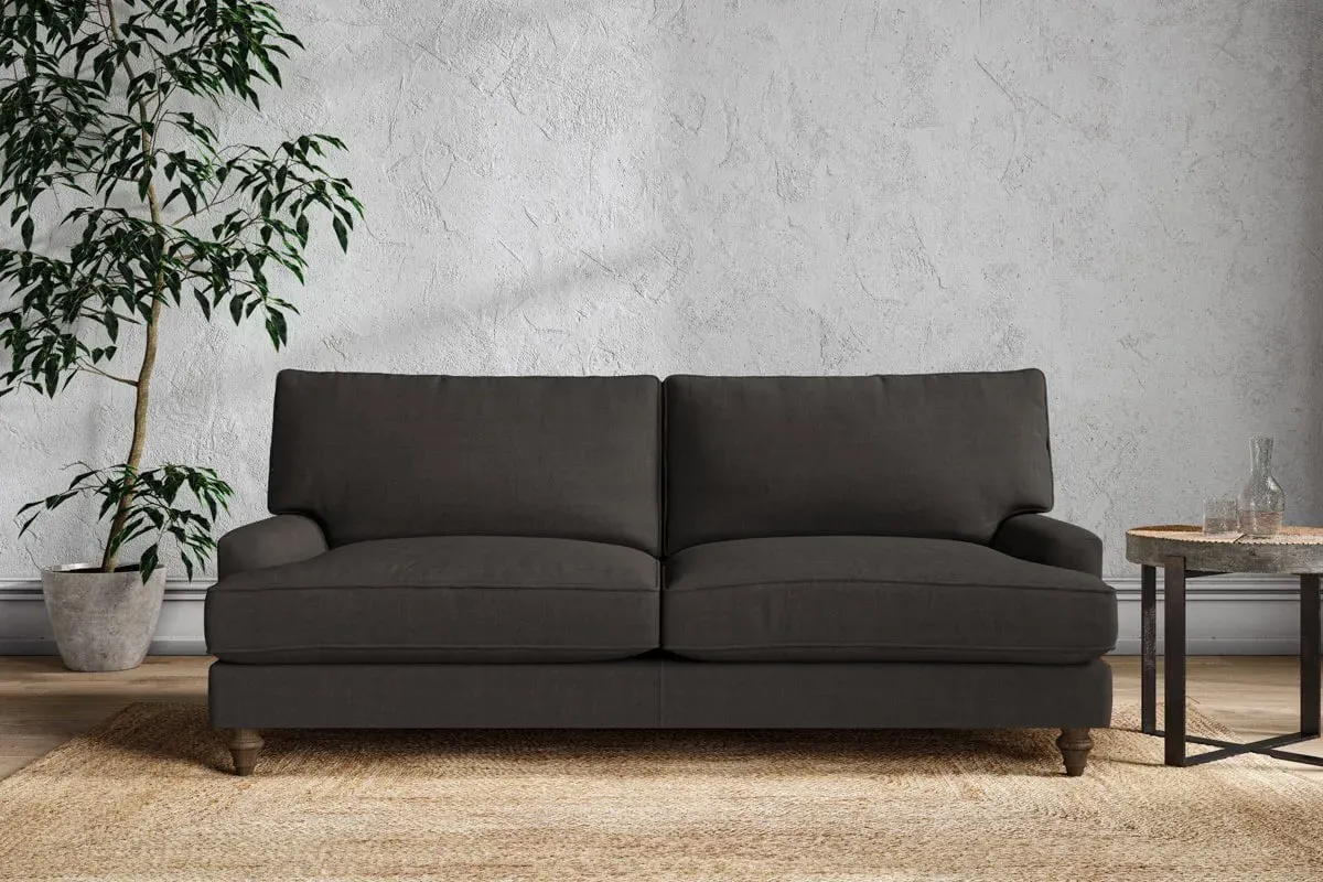 Marri Large Sofa - Espresso, Linen