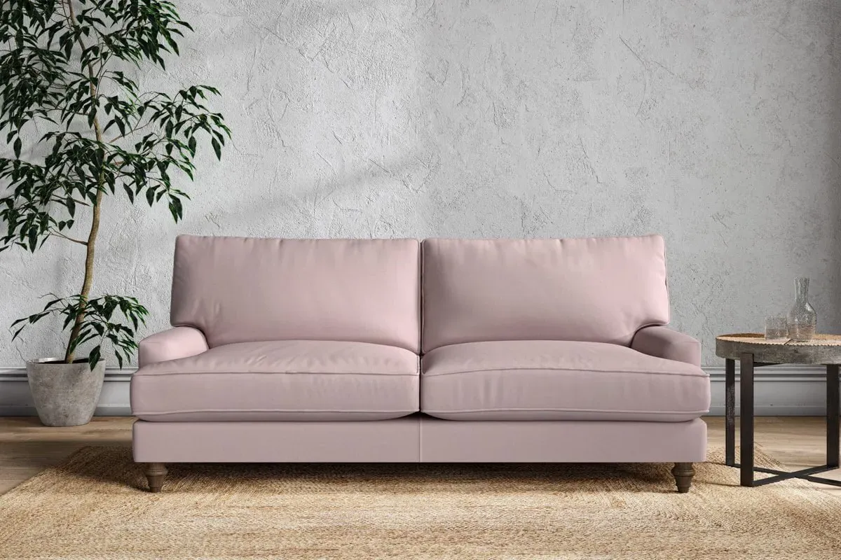 Marri Large Sofa - Lavender, Recycled Cotton