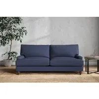 Marri Large Sofa - Navy, Recycled Cotton