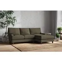 Marri Left Hand Chaise Sofa - Fatigue, Recycled Cotton