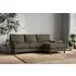 Marri Left Hand Chaise Sofa - Fatigue, Recycled Cotton
